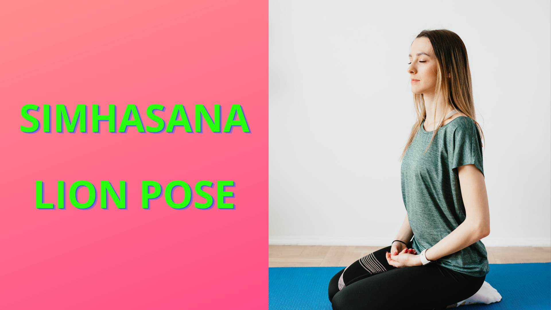 Humble Me Yoga - 🦁Lion Pose🦁 In Sanskrit - Sinhãsan सिंहासन  ~~~~~~~~~~~~~~~~~~~~~~~ Benefits: 🦁Exercises Facial Muscles: The roaring  of the Lion pose (Simhasana) provides a good exercise to the facial  muscles. It